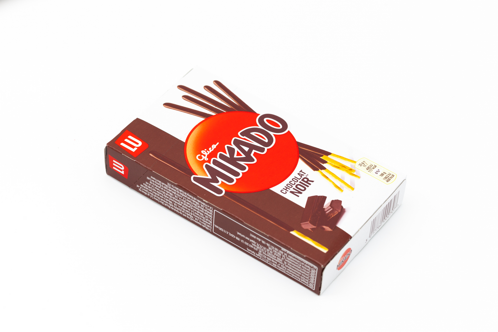 Biscuits chocolat noir Mikado 3x90g LU - Kibo